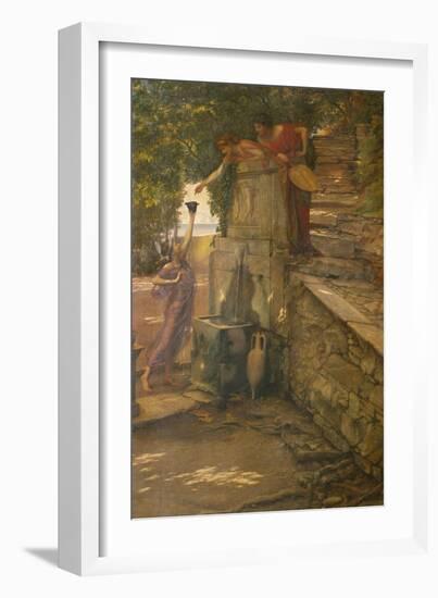 The Cup of Tantalus-Edward John Poynter-Framed Giclee Print