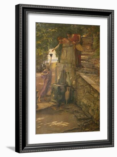 The Cup of Tantalus-Edward John Poynter-Framed Giclee Print