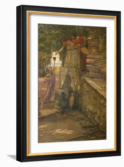 The Cup of Tantalus-Edward John Poynter-Framed Giclee Print