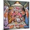 The Curate Taking Tea with the Ladies, 2009-P.J. Crook-Mounted Giclee Print