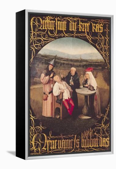 The Cure of Folly-Hieronymus Bosch-Framed Premier Image Canvas