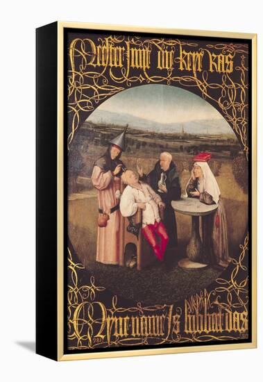 The Cure of Folly-Hieronymus Bosch-Framed Premier Image Canvas