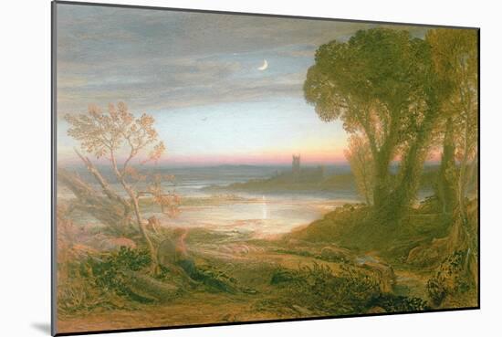 The Curfew-Samuel Palmer-Mounted Giclee Print