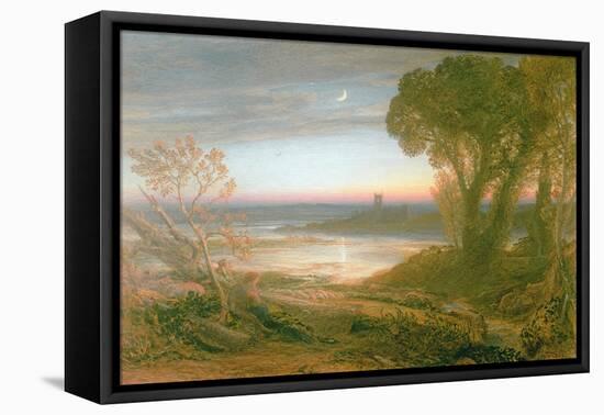 The Curfew-Samuel Palmer-Framed Premier Image Canvas