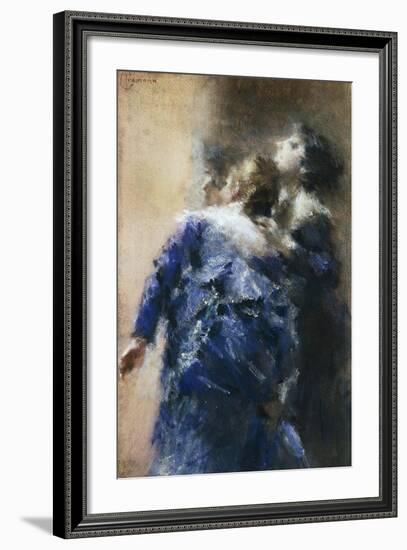 The Curious Ladies-Tranquillo Cremona-Framed Giclee Print