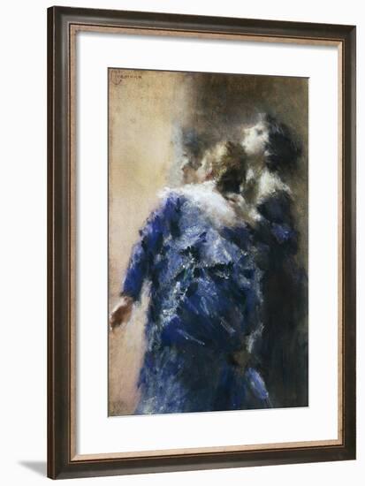 The Curious Ladies-Tranquillo Cremona-Framed Giclee Print