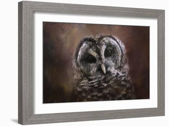 The Curious Owl-Jai Johnson-Framed Giclee Print