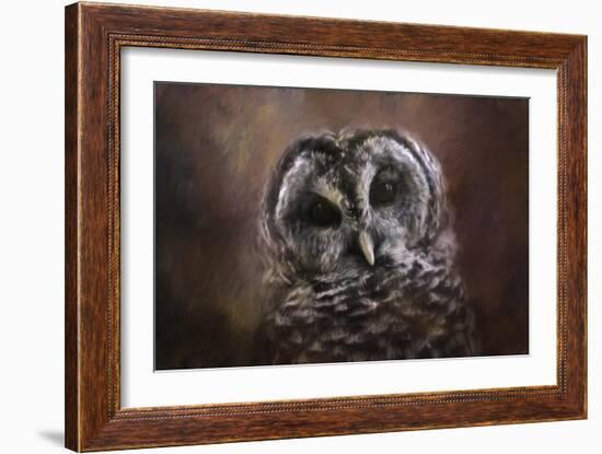 The Curious Owl-Jai Johnson-Framed Giclee Print