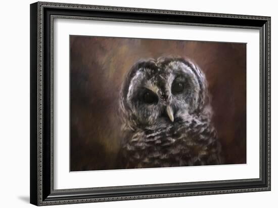 The Curious Owl-Jai Johnson-Framed Giclee Print