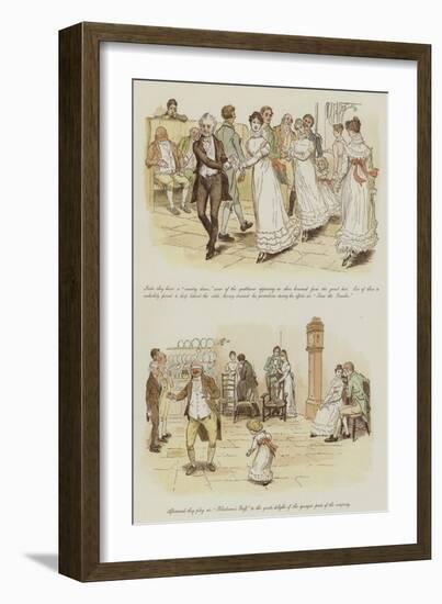 The Curmudgeons' Christmas-Randolph Caldecott-Framed Giclee Print