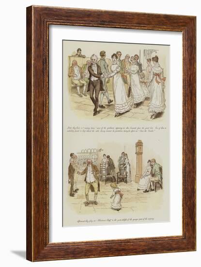 The Curmudgeons' Christmas-Randolph Caldecott-Framed Giclee Print