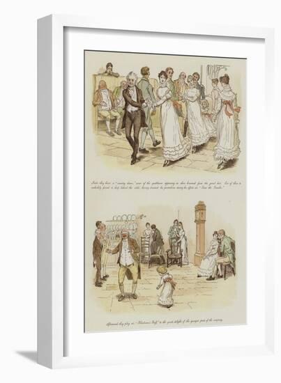 The Curmudgeons' Christmas-Randolph Caldecott-Framed Giclee Print