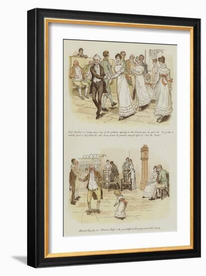 The Curmudgeons' Christmas-Randolph Caldecott-Framed Giclee Print