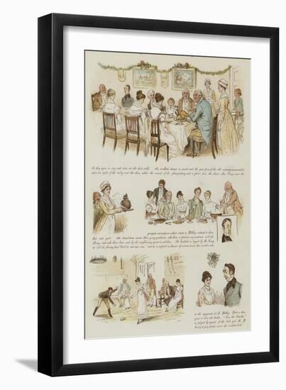 The Curmudgeons' Christmas-Randolph Caldecott-Framed Giclee Print