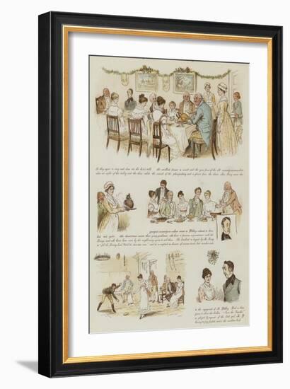 The Curmudgeons' Christmas-Randolph Caldecott-Framed Giclee Print