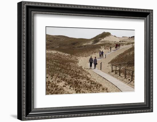 The Curonian Spit Dunes in Klaipeda, Lithuania-Dennis Brack-Framed Photographic Print