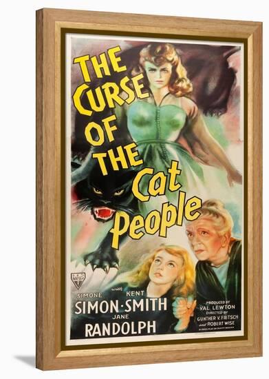 The Curse of the Cat People, Simone Simon, Ann Carter, Julia Dean, 1944-null-Framed Stretched Canvas