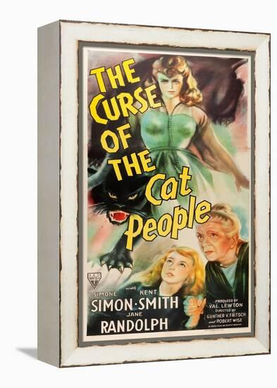 The Curse of the Cat People, Simone Simon, Ann Carter, Julia Dean, 1944-null-Framed Stretched Canvas