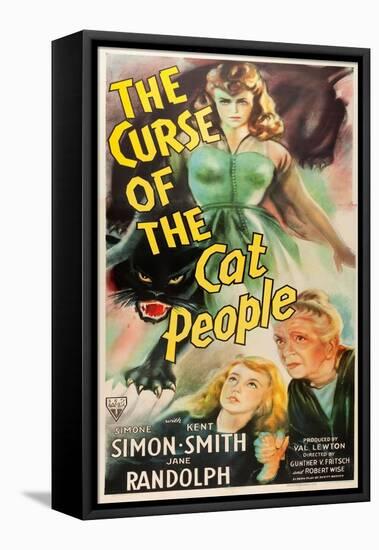 The Curse of the Cat People, Simone Simon, Ann Carter, Julia Dean, 1944-null-Framed Stretched Canvas