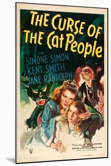 The Curse of the Cat People, Simone Simon, Ann Carter, Julia Dean, 1944-null-Mounted Art Print