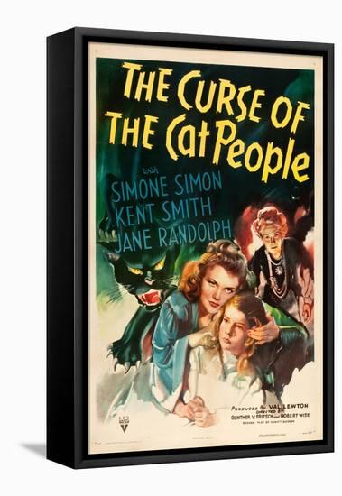 The Curse of the Cat People, Simone Simon, Ann Carter, Julia Dean, 1944-null-Framed Stretched Canvas