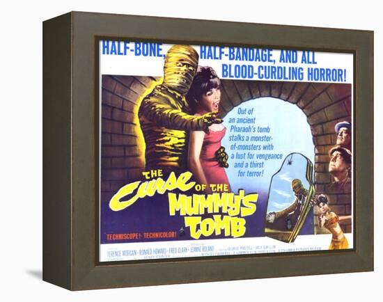 The Curse of the Mummy's Tomb, 1964-null-Framed Stretched Canvas