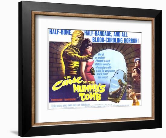 The Curse of the Mummy's Tomb, 1964-null-Framed Art Print