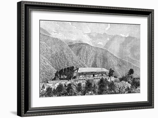 The Cussillani Hacienda, Yungas, Bolivia, 1895-null-Framed Giclee Print