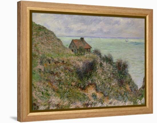 The Customs Officers' Hut at Pourville, 1882-Claude Monet-Framed Premier Image Canvas