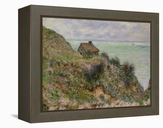 The Customs Officers' Hut at Pourville, 1882-Claude Monet-Framed Premier Image Canvas