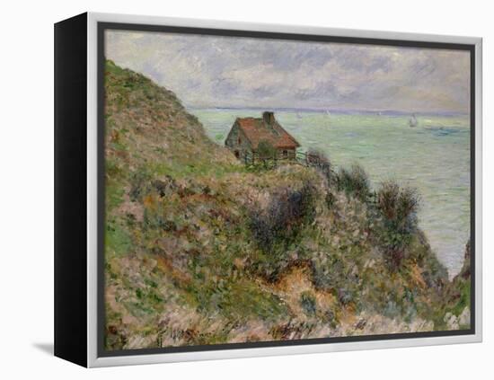 The Customs Officers' Hut at Pourville, 1882-Claude Monet-Framed Premier Image Canvas