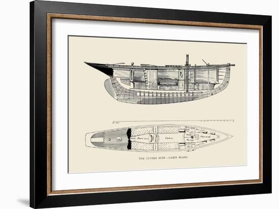 The Cutter Surf, Cabin Plans-Charles P. Kunhardt-Framed Art Print