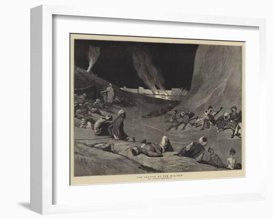 The Cutting of the Kaligue-Arthur Melville-Framed Giclee Print