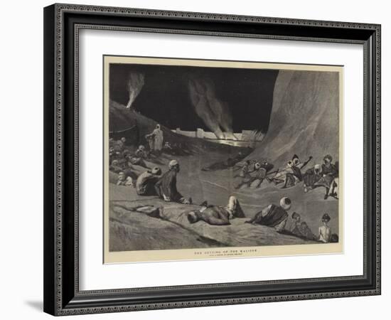 The Cutting of the Kaligue-Arthur Melville-Framed Giclee Print