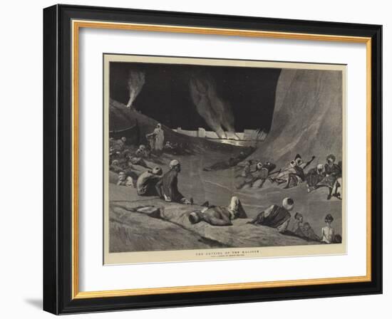 The Cutting of the Kaligue-Arthur Melville-Framed Giclee Print