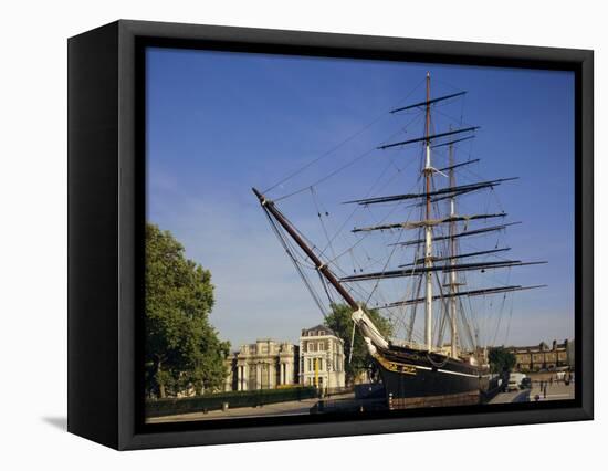 The Cutty Sark, an Old Tea Clipper, Greenwich, London, England, UK-Charles Bowman-Framed Premier Image Canvas