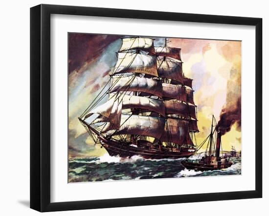 The Cutty Sark-McConnell-Framed Giclee Print