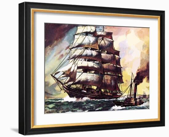 The Cutty Sark-McConnell-Framed Giclee Print