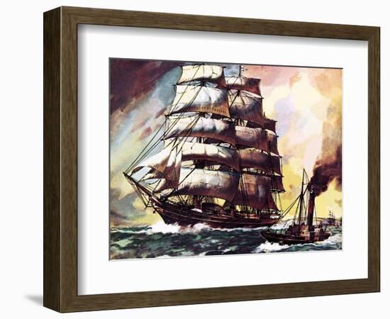 The Cutty Sark-McConnell-Framed Giclee Print