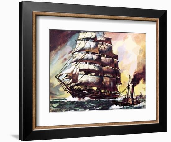 The Cutty Sark-McConnell-Framed Giclee Print