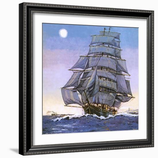 The Cutty Sark-John S. Smith-Framed Giclee Print