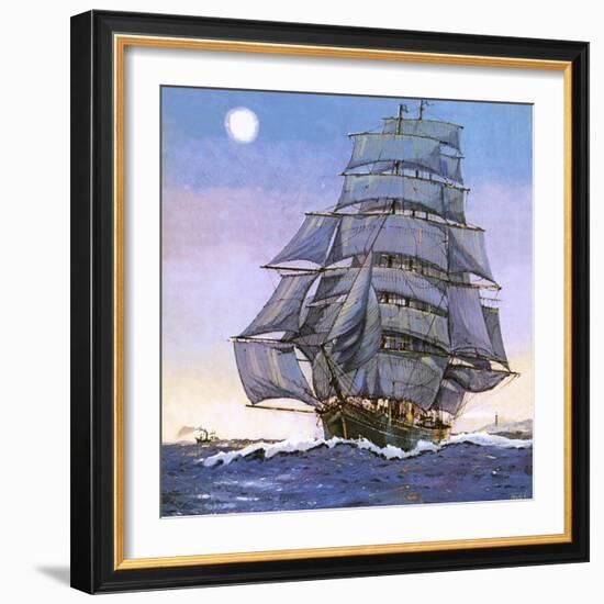 The Cutty Sark-John S. Smith-Framed Giclee Print