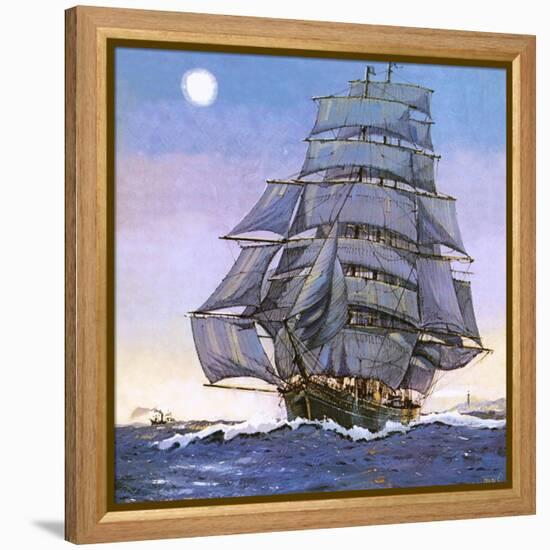 The Cutty Sark-John S. Smith-Framed Premier Image Canvas