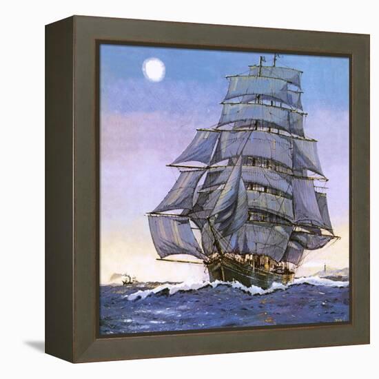 The Cutty Sark-John S. Smith-Framed Premier Image Canvas