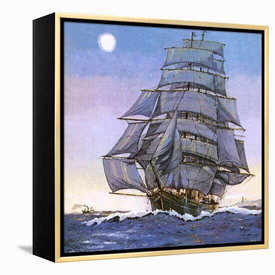 The Cutty Sark-John S. Smith-Framed Premier Image Canvas