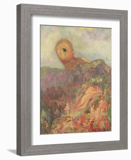 The Cyclops, circa 1914-Odilon Redon-Framed Giclee Print