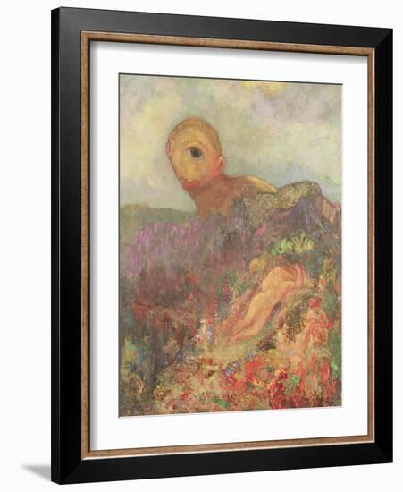 The Cyclops, circa 1914-Odilon Redon-Framed Giclee Print