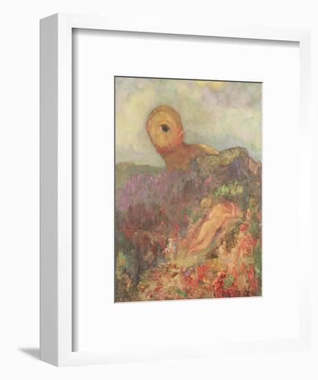 The Cyclops, circa 1914-Odilon Redon-Framed Premium Giclee Print