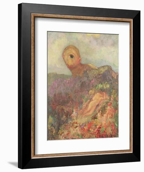 The Cyclops, circa 1914-Odilon Redon-Framed Giclee Print