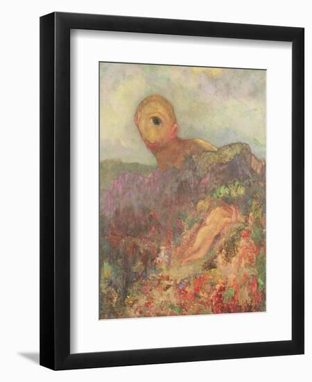 The Cyclops, circa 1914-Odilon Redon-Framed Giclee Print